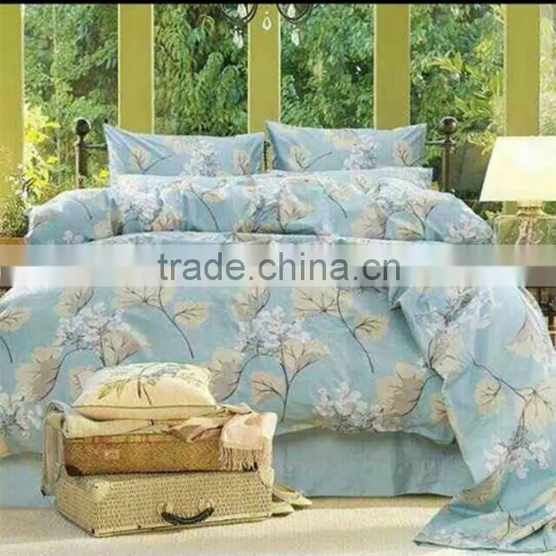 Luxury 4 pcs 40S 16mm Jacquard 100% mulberry silk bedding set