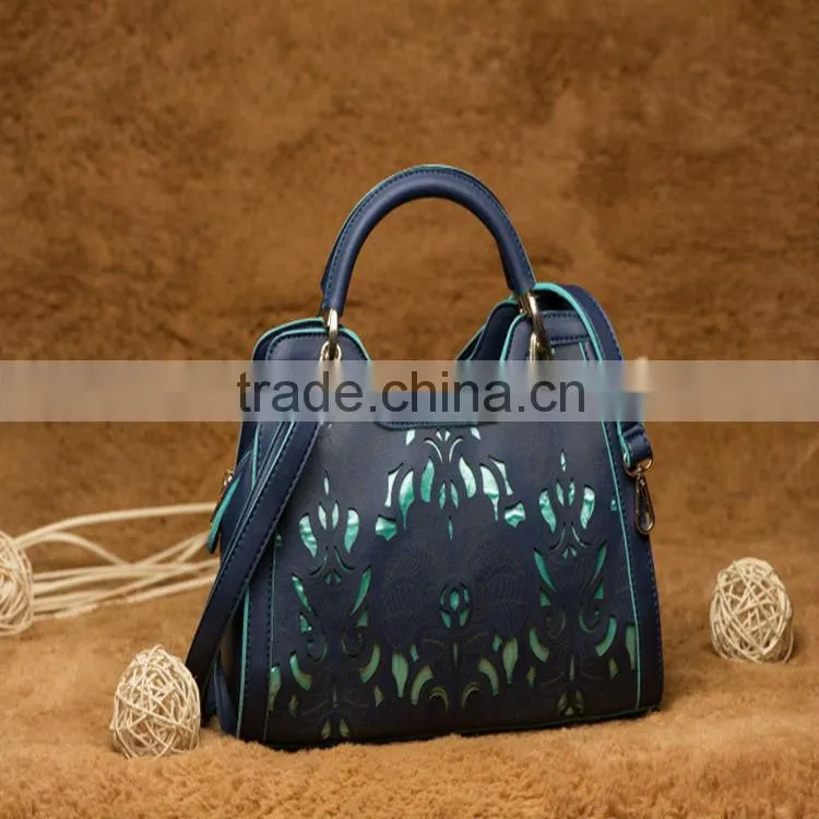 Leather Goods Import from China Beautiful Women Tote Bag