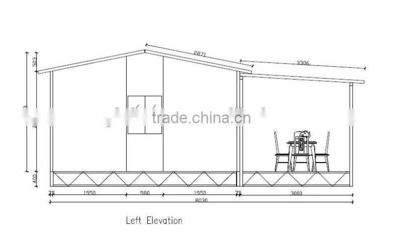Hot Selling Modular Design Ready Made Commercial small Movable House/Preab House Kits