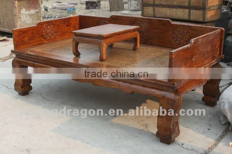 Chinese antique ming style bed