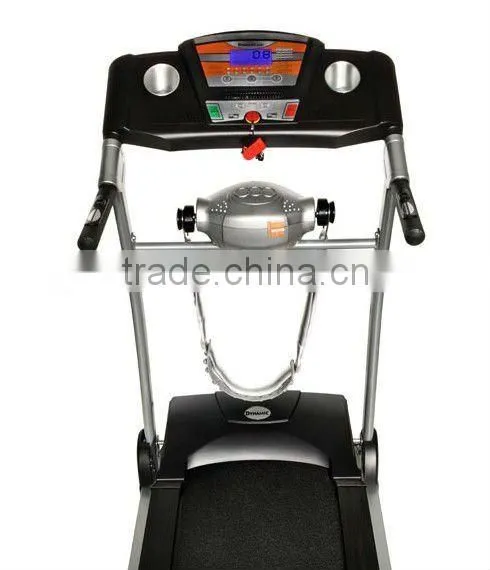 T2000C 2012 new treadmill bule lcd speaker, new design