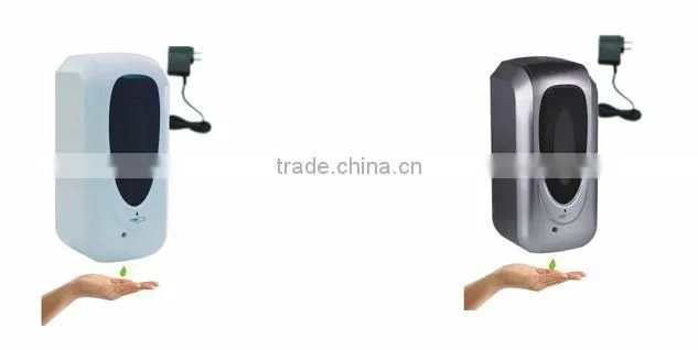 silver liquid spray sensor auto soap dispenser