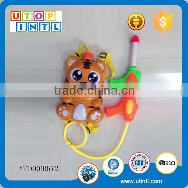 Tiger back pack long tube large capacity water gun long range with PVC bag pack