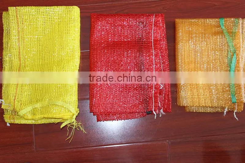 High Quality Hot sale pp onion mesh bag ,rasche mesh bag for oranges