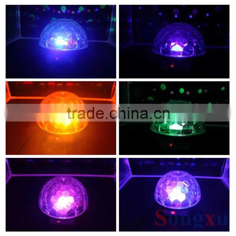 high power mini disco led crystal magic ball light club lighting
