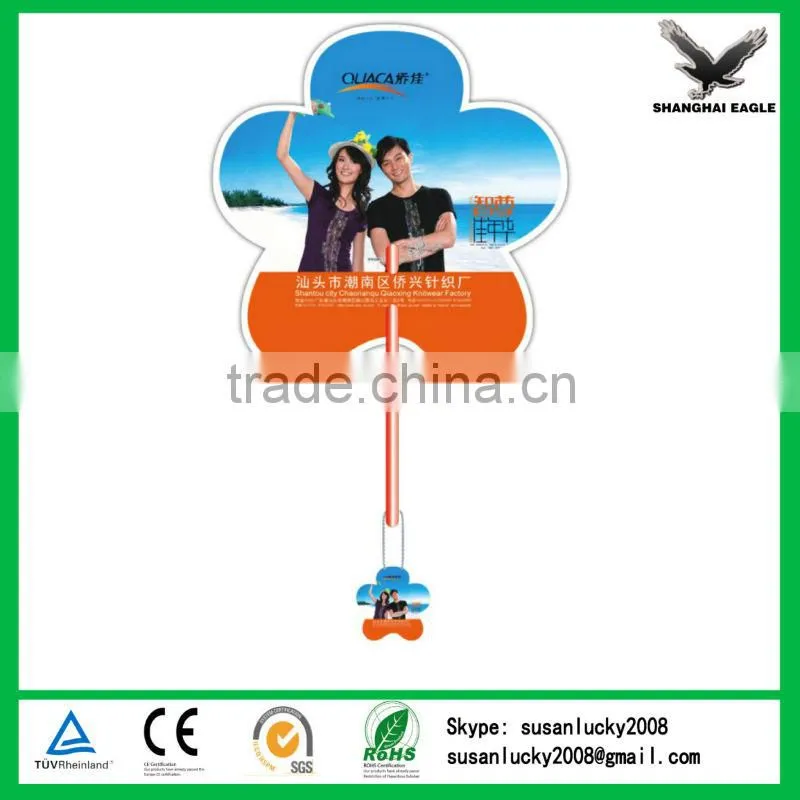 Fashion Bulk Promotional Plastic Hand Fans (directly from factory)