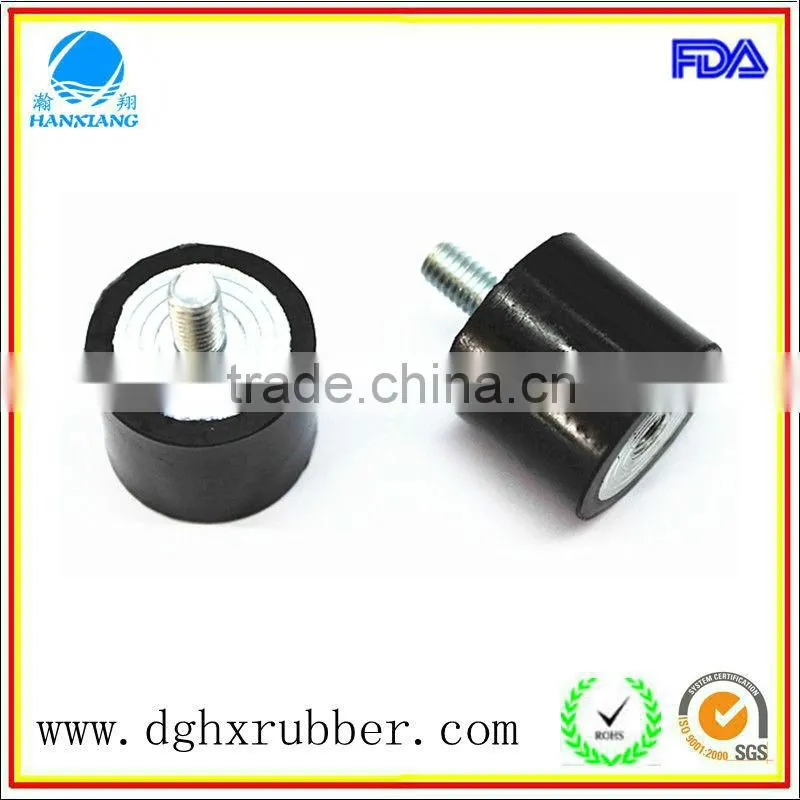 High quality rubber feet with metal for Aerospace and aviation instrument