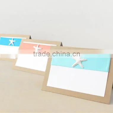 Starfish Table Wedding Beach Table Cards