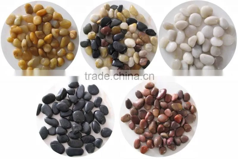 China Big Production Ability Cheap Garden Pebble Pave Stone