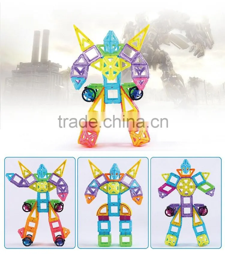 Magmagic Toys Plastic Magnetic Building Block Toys