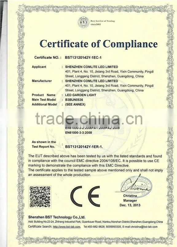 China factory price RGBW low voltage LED landscape lighting 1x4w