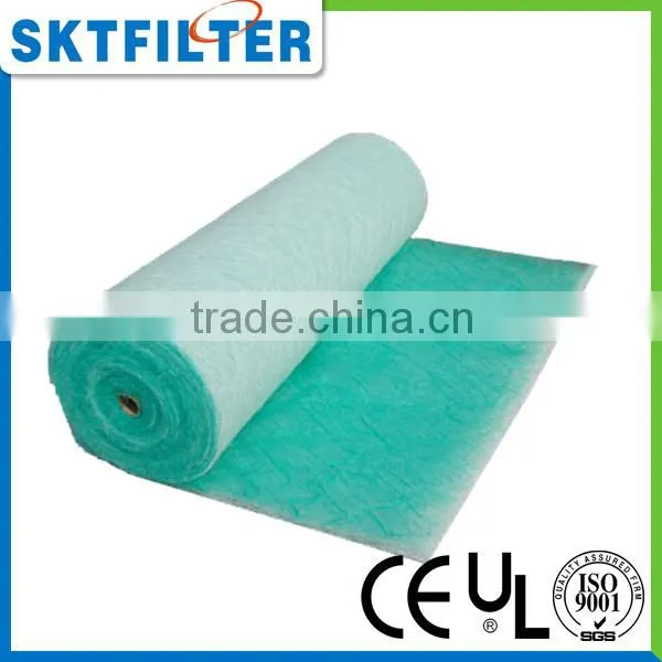 Oiled Green and White cotton filter pad from scott