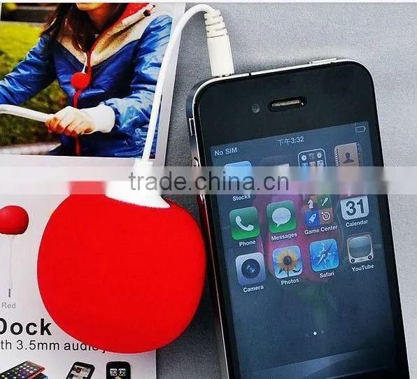 Portable 3.5mm Mini Speaker for Mobile Phone,mini ball mini portable speakers for mobile phones