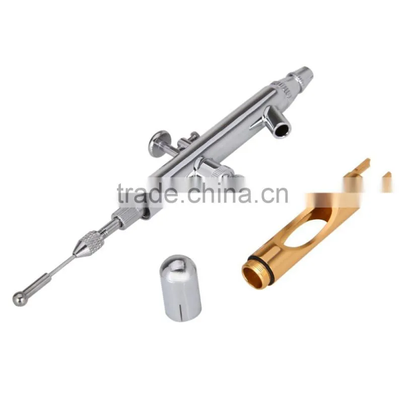 PRO 6X AIRBRUSH SET 22cc Dual Action 0.35mm Aerografo for Cakes Nail Art Body Paint AS-29