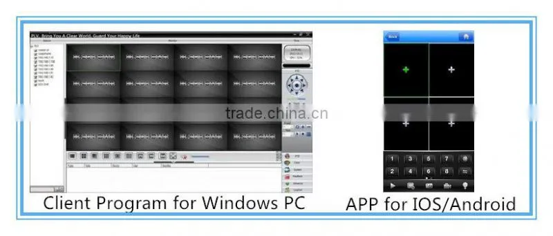 Hot new product on China market 720p 1/4'' CMOS Image Sensor network cctv security ip cam