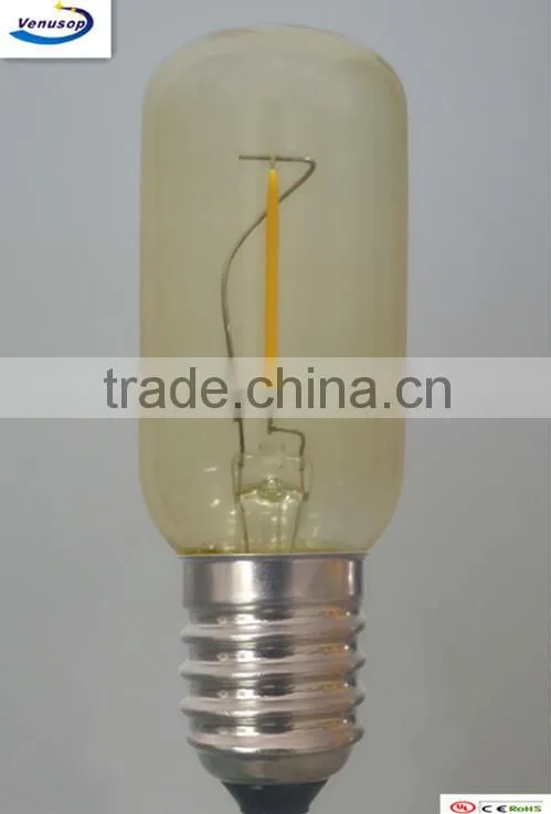 tubular T32 128mm LED filament bulb 2w 4W 6w E27 E26 B22 UK US