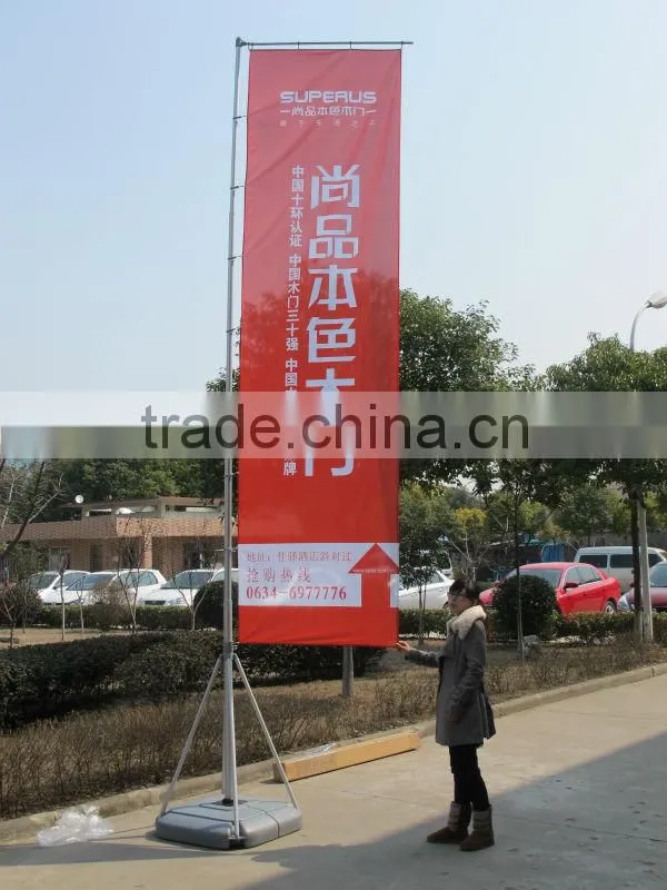 Good quality Supermarket Square Water Base Hang banner Stand