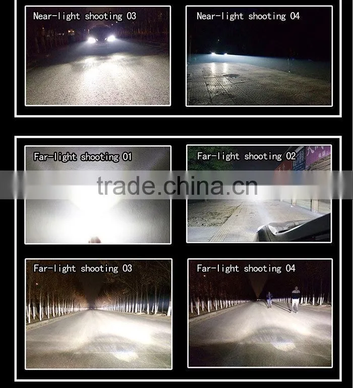 2015 HOT HOT SELL !360 Emitting Best quality 3 side super bright led headlight for toyota avanza