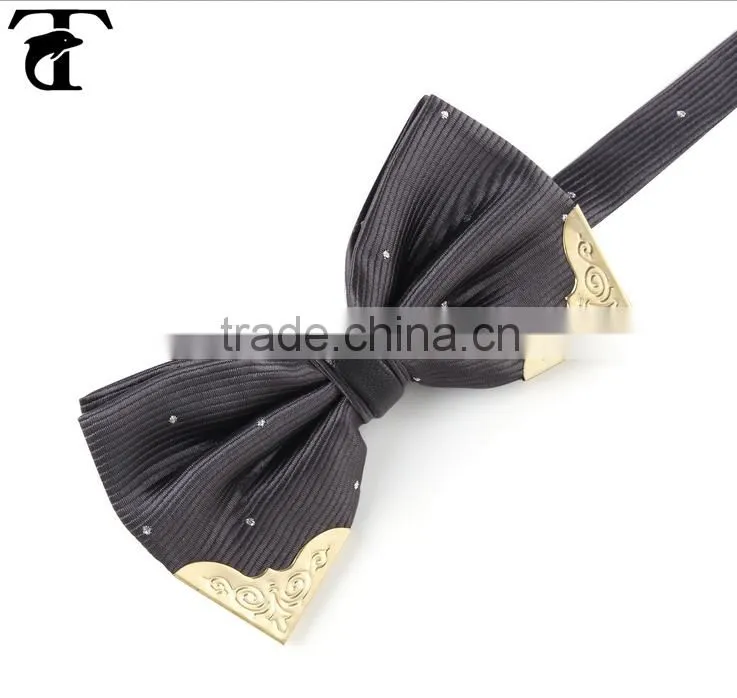 Stylish unisex blank silk ties bow ties party supplies