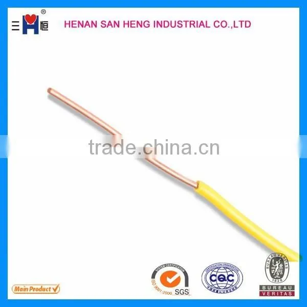 Top selling electric wire&cable electrical cable pvc insulated wire