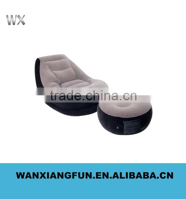 2016 new design inflatable plastic soft sofa and desk inflatable beach sofa inflatable adult chair