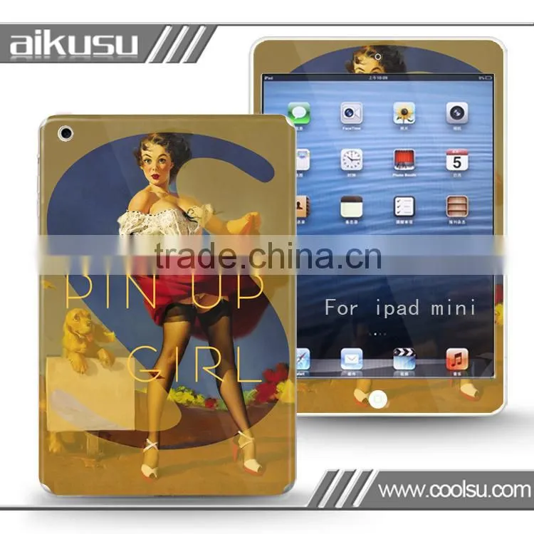 Wholesale china factory 3D color skin case covers for iPad mini