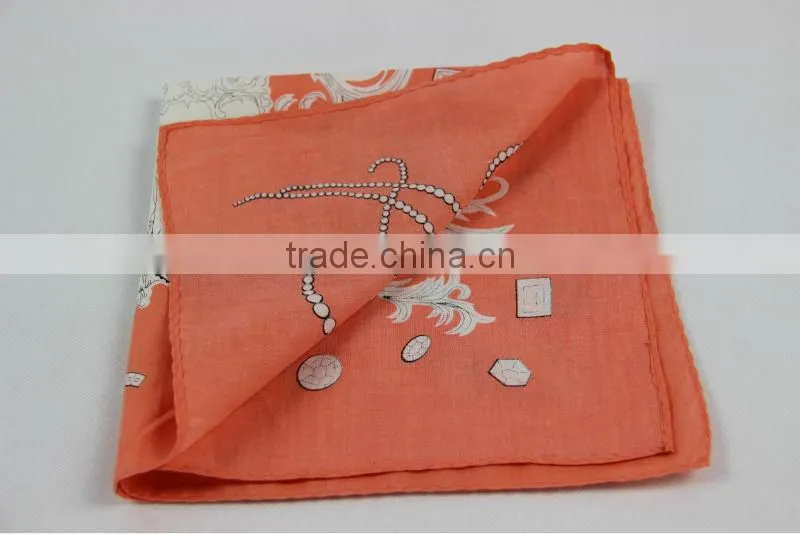 printing cotton custom square bandana