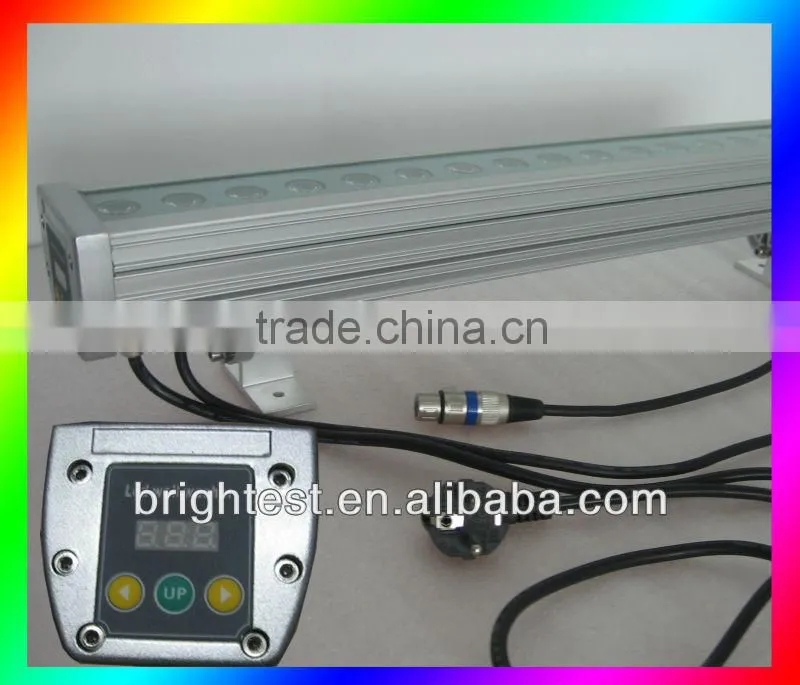 DMX512 RGB 24W LED Wall Washer light, IP65
