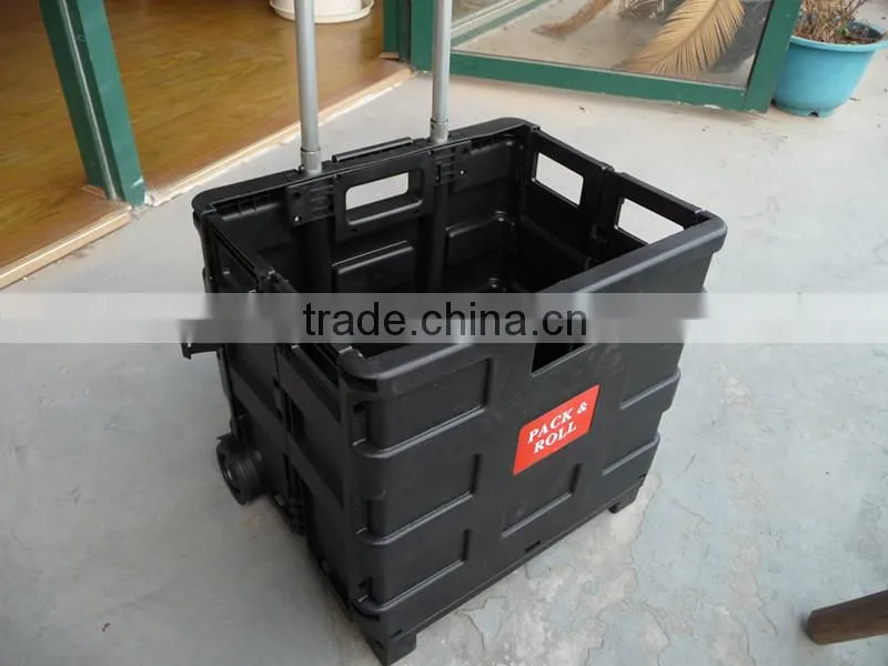 Best quality and popular PP Plastic Folding Shopping Carts