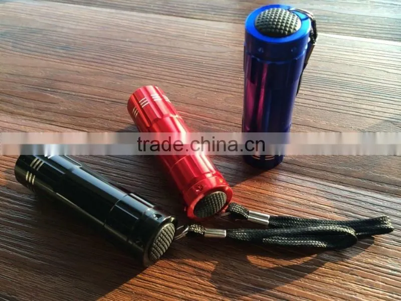 Most popular aluminum promotional Mini led flashlight torch