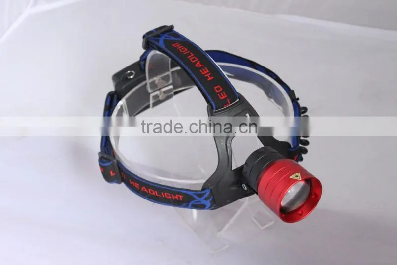 Rechargeable Aluminum High Power XML T6 LED Headlight LED headlamp