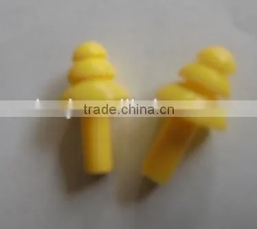 colorful proof water silicone ear plugs swimming silicone ear plug SNR 29) ear plugs with string