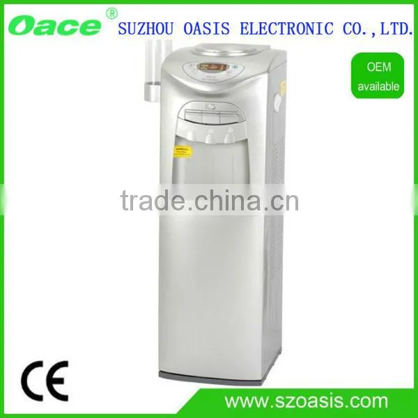 Computer Control Three Faucets Drinking Water Dispenser With Refrigerator 20L-03BN6