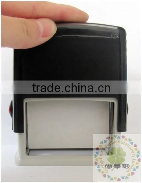 Non-flammable clear imprint refill stamp ink