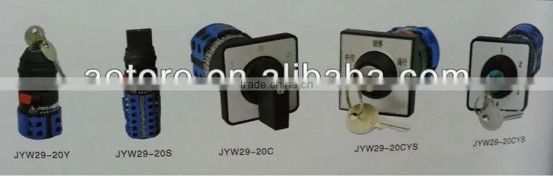 changover 4P JYW29- 16A 25A 32A 40A 63A electric isolator switch 32a lock Transfer switch