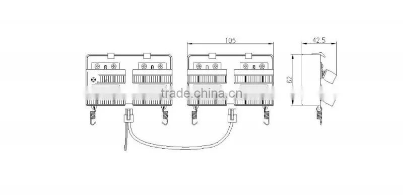 Auto used led strobe light/grill light