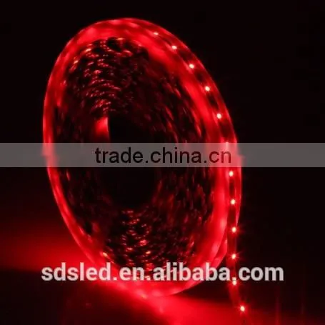 SDS SMD3528 30LED/m Red DC12V IP33 waterproof flexible led strip light