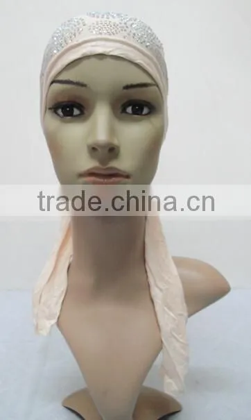 C071 new style jersey underscarf with much rhinestones