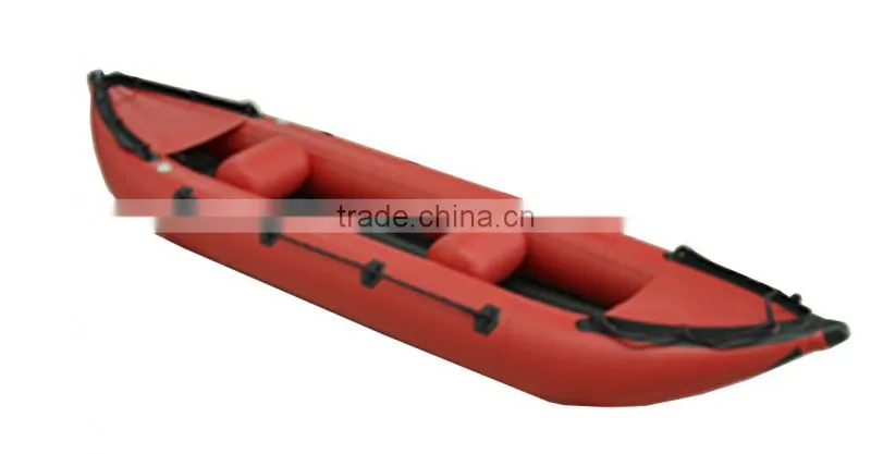 Sunshine 12'8" Outdoor Inflatable Fishing Kayak, inflatable canoe