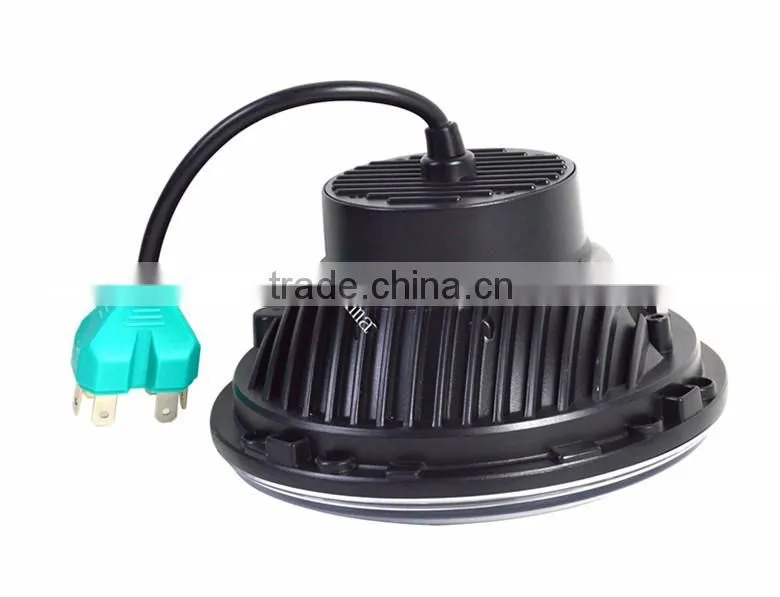 Wholesale 7 inch Newest with turning signal Light Off road car LED Headlight headlamp for Jee-p Truck Vechile Harley Motorcycle