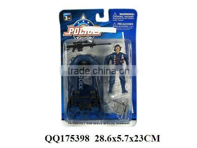 Funny police play set toy