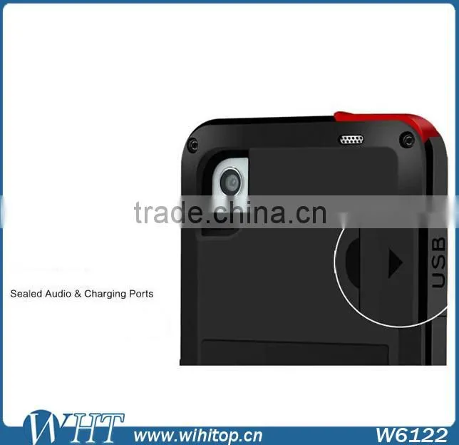 For Sony Xperia Z3 Waterproof Case, Love Mei Aluminum Waterproof Shockproof Dirtproof Case For Z3 With Gorilla Glass