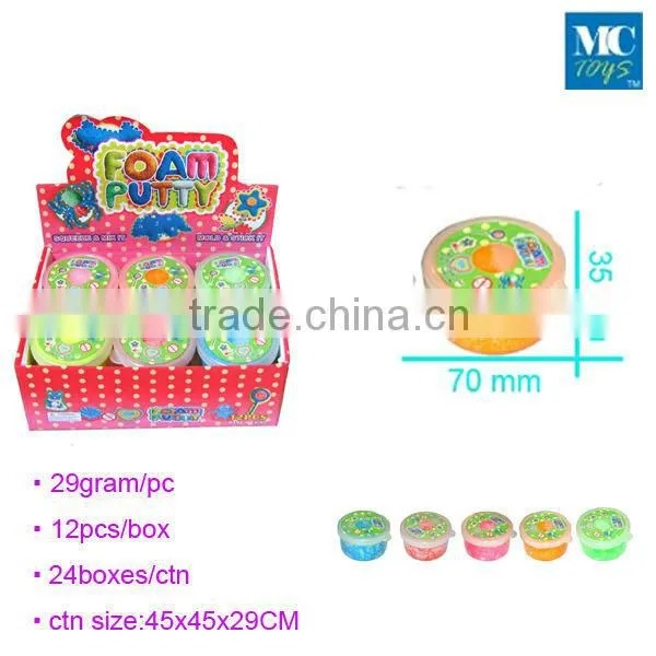 DIY foam putty toy funny educational toy diy bouncing putty toy snow putty toy