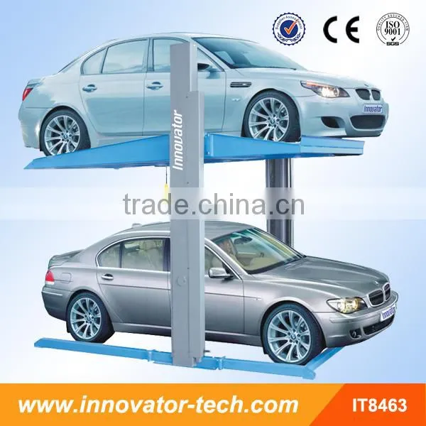 Elecatrical release 2 post car parking lift