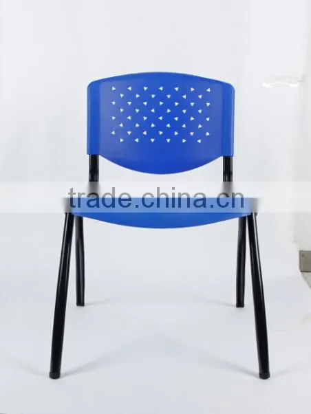 Lihua factory wholesale STACKABLE plastic student school chairs with writing pad 1008d