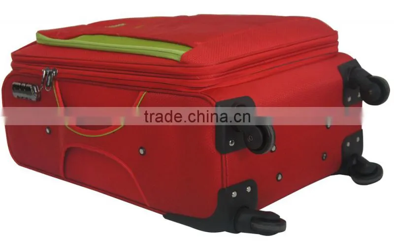 Best Selling Cheap EVA Red Fashionable Spinner Wheels Baigou Trolley Case