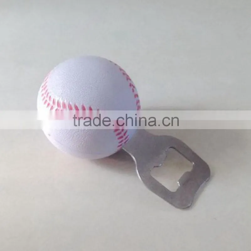 6.3cm basetball stressball openner