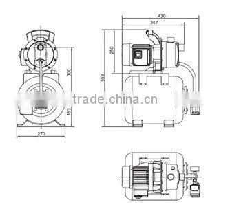 2013 best cheapest Automatic Garden Pump,garden jet pump