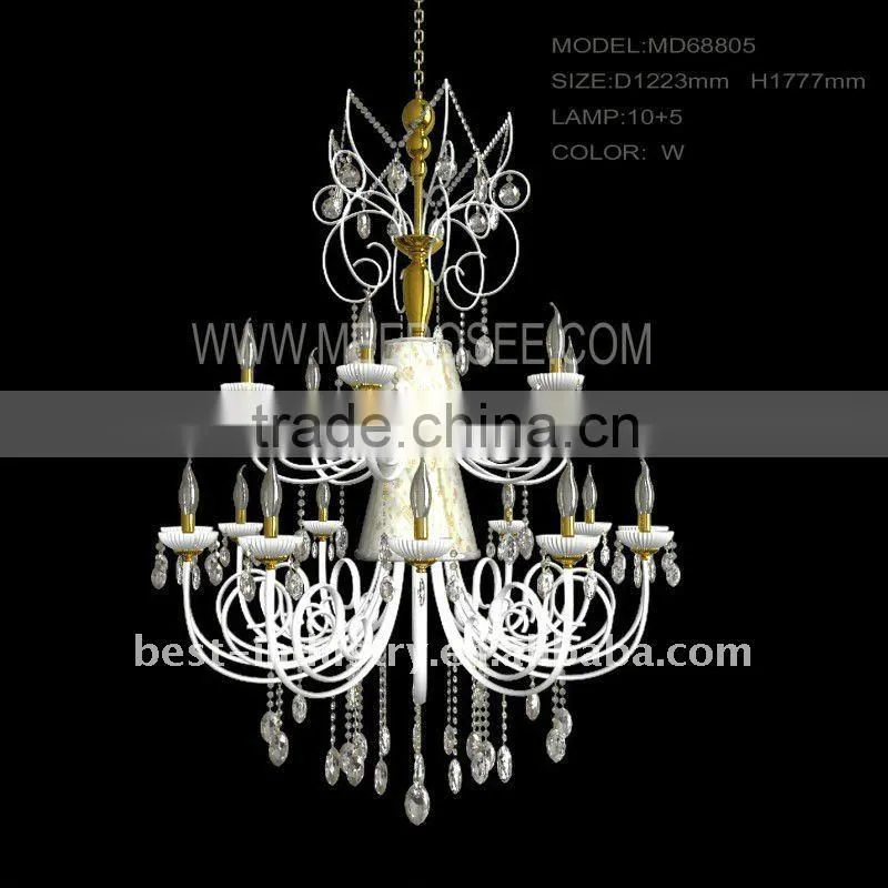 modern elegant crystal ceiling pendant light