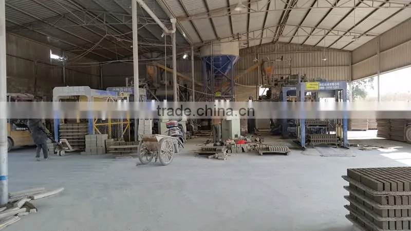 2015 hot sale quality hollow paving brick compress making machine LS8-15